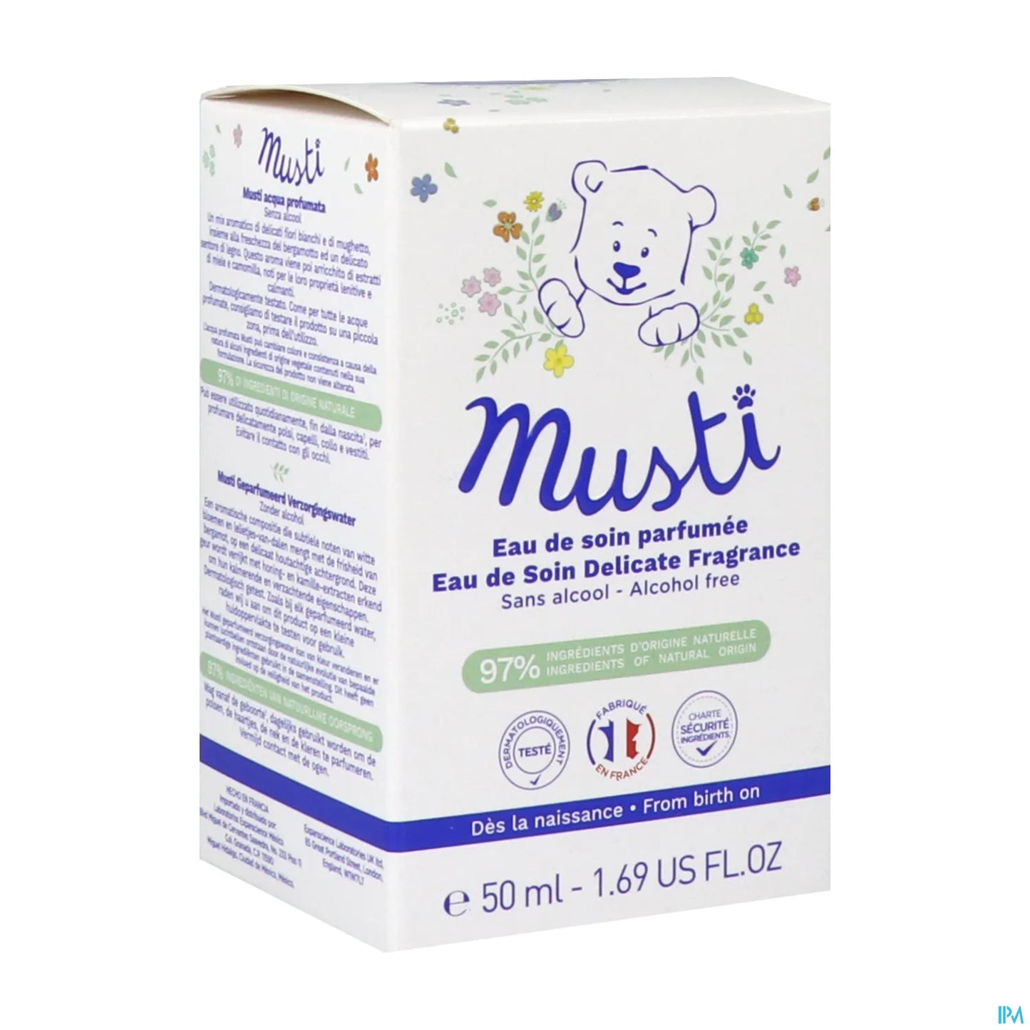 Musti Eau de Soin Parfum 50 mL
