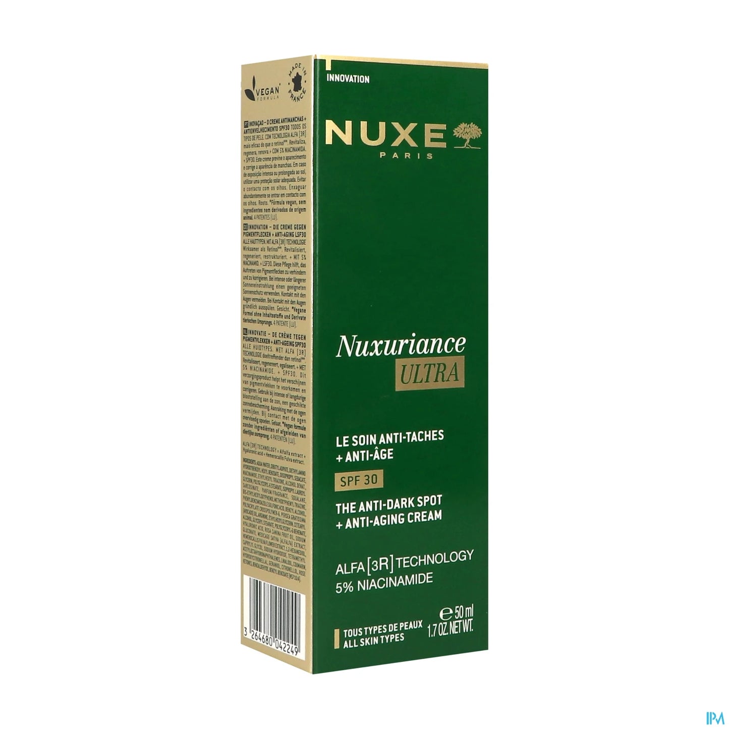 Nuxe Nuxuriance Ultra Crème Anti Taches et Anti Âge SFP30 50 mL