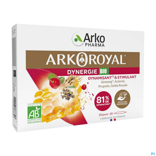 Arkoroyal Dynergie Organic 20 Phials