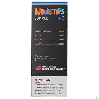 SynActifs KidActifs Sirop Sommeil Pour Enfants 125 ml