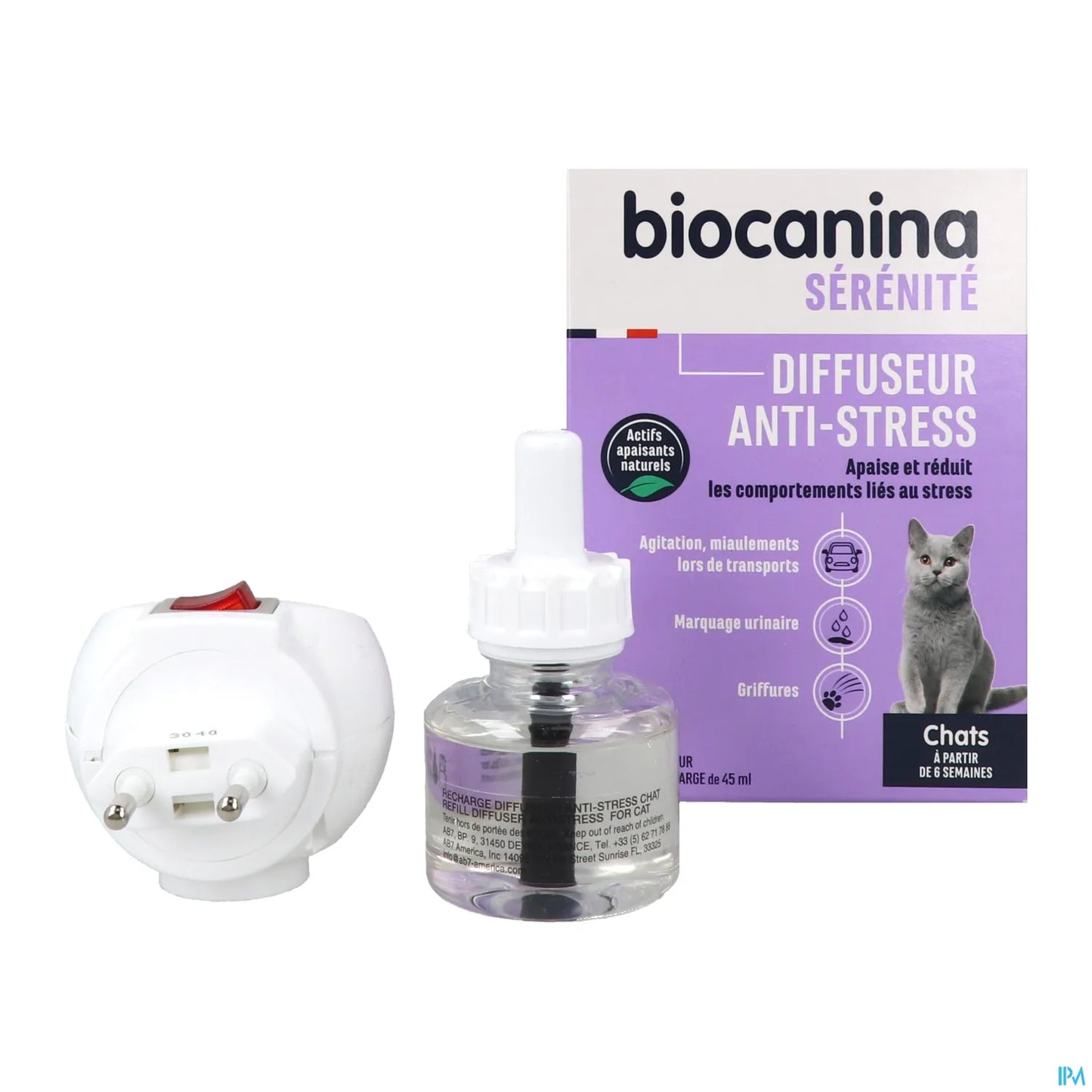 Serenity Anti-Stress Cat Diffuser + 45ml Refill