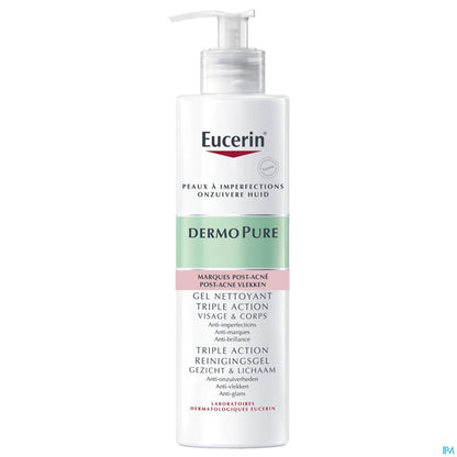 DermoPure Gel Nettoyant Triple Action 400ml