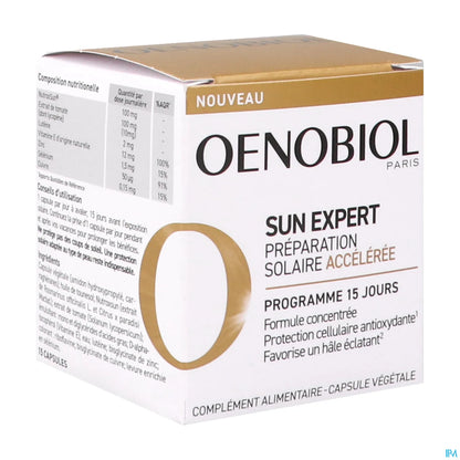 Sun Expert Préparation Accélérée Boîte de 15 Capsules