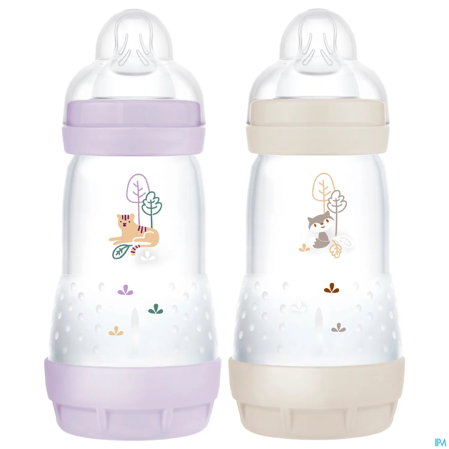 Easy Start Anti-Colic Baby Bottle 260ml Lilac Sand Flow Teat 2 X2
