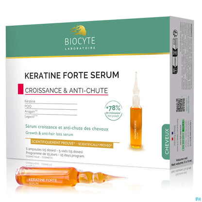 Keratine Forte Anti-Hair Loss Serum 5 Ampoules 9ml