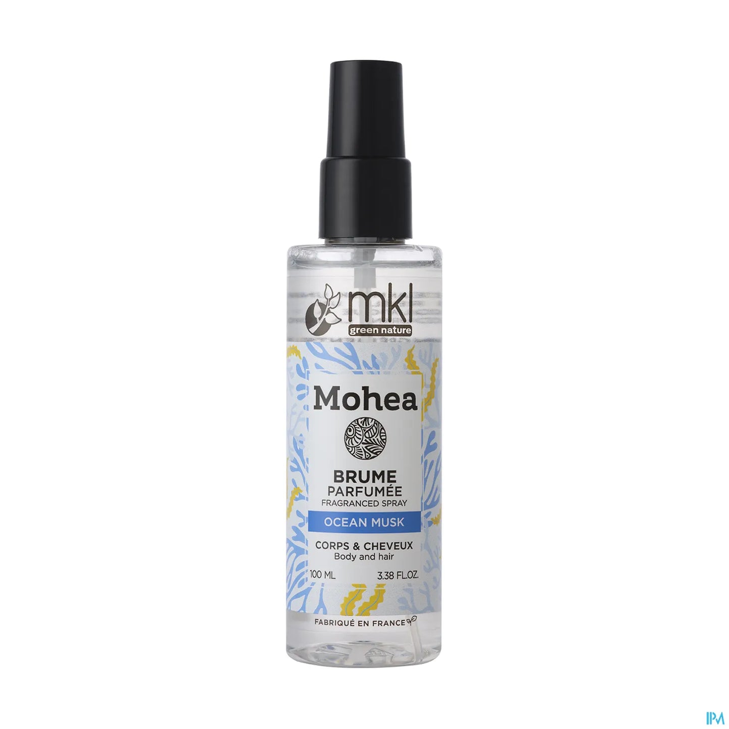 Green Nature Ocean Musk Spray profumato per capelli e corpo 100 ml