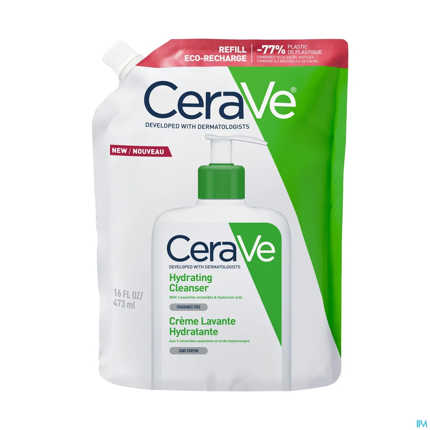 Crème Lavante Hydratante Eco Recharge 473ml