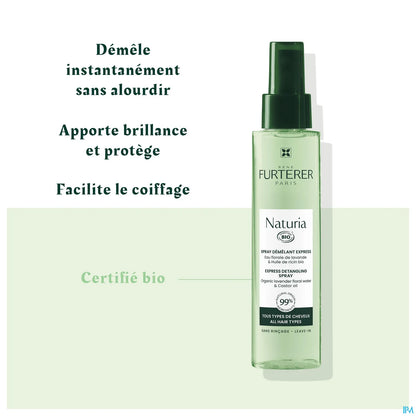 Naturia Spray Démêlant Express Bio 200 ml