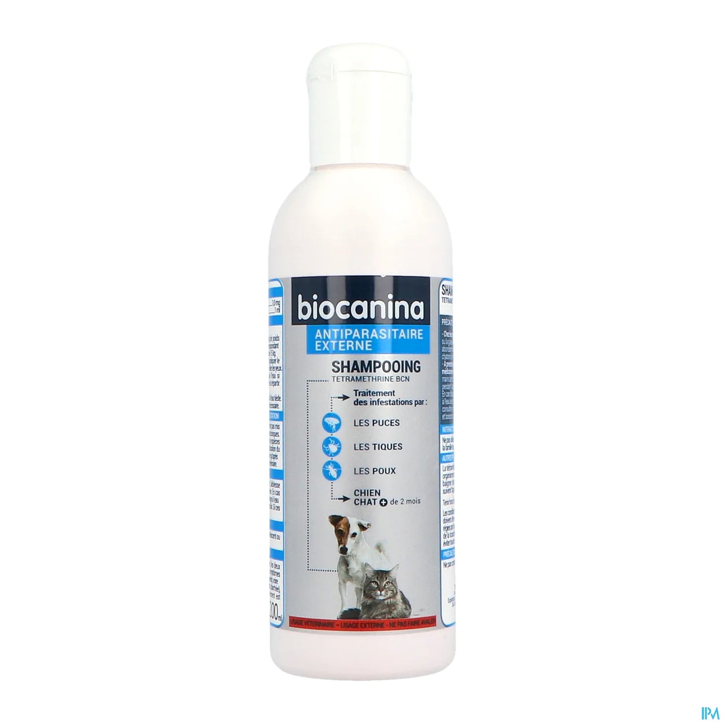 External Antiparasitic Shampoo Tetramethrin 200ml