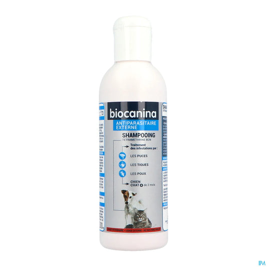 External Antiparasitic Shampoo Tetramethrin 200ml