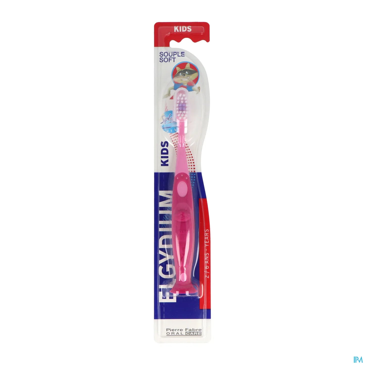 Kids Brosse à Dents Souple 2-6 Ans Violet 1 Pièce