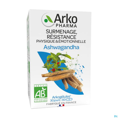 Arkogélules Ashwagandha Bio 60 Gélules