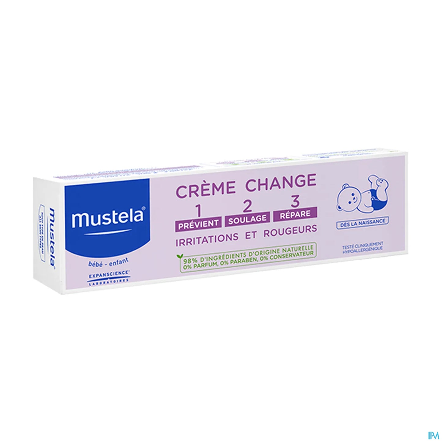 Mustela Bébé Crème Change 1 2 3 50 mL