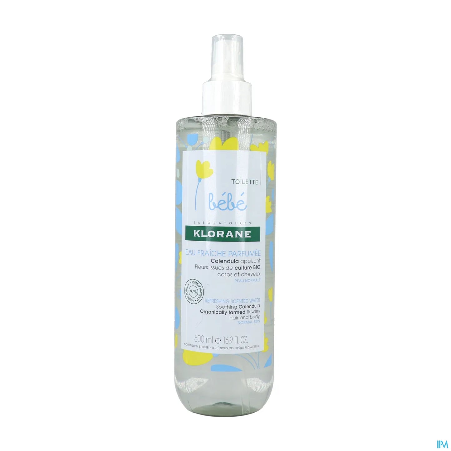 Bébé Eau Fraîche Parfumée Au Calendula Apaisant Peau Normale 500ml