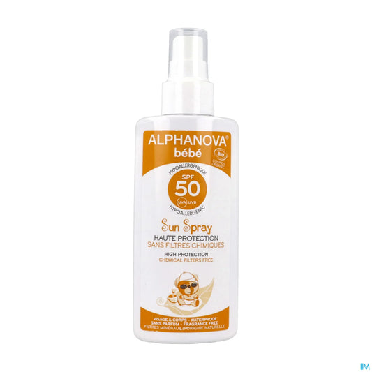 Sun Spray Solaire Bébé SPF 50 Bio 125g