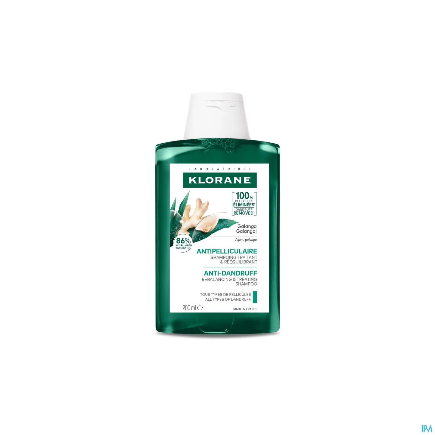 Shampoing Antipelliculaire Traitant Rééquilibrant Galanga 200 ml