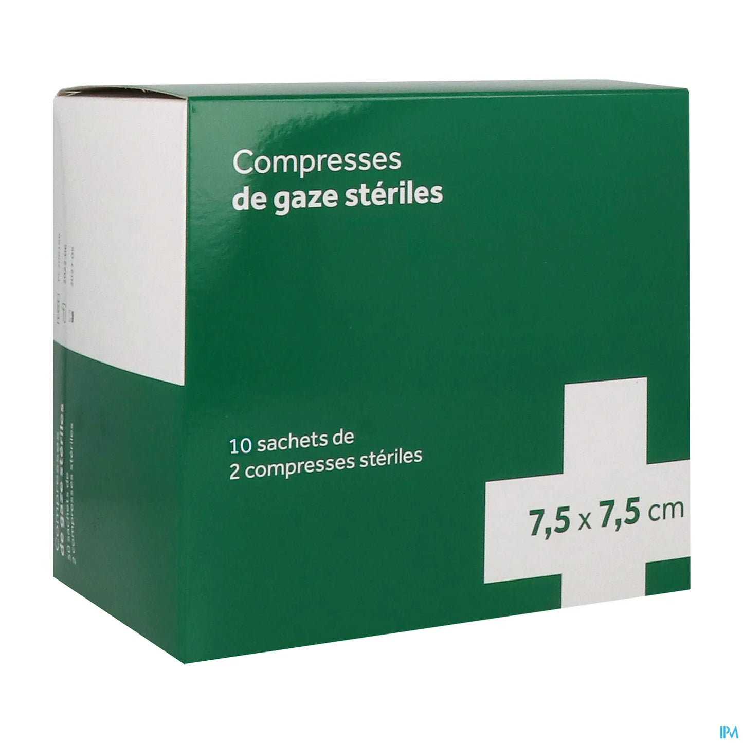 Compresse di garza sterile 7,5x7,5 cm 10 buste da 2
