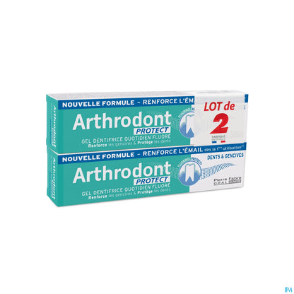 Gel Dentifrice Protect Plus 2 x 75 mL