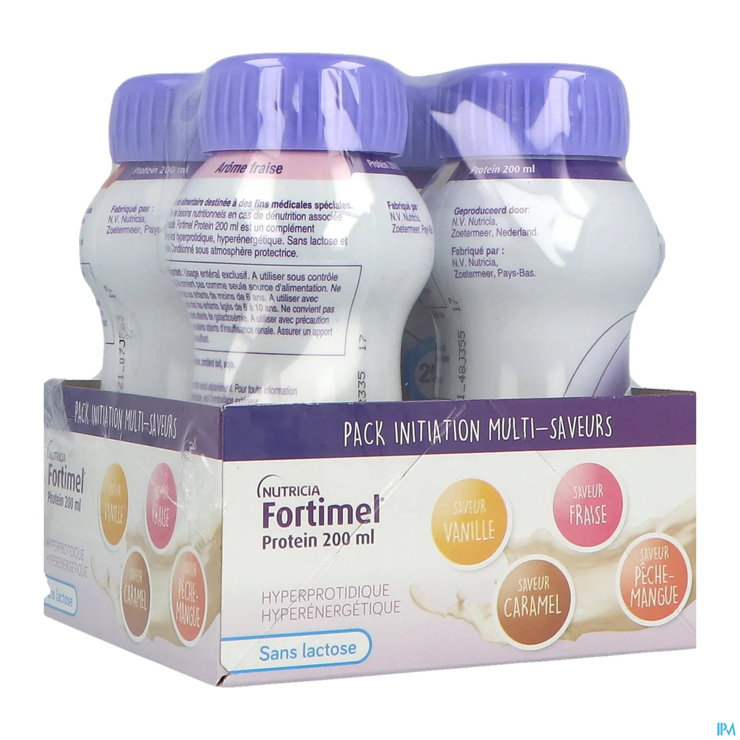 Fortimel Protein Multisaveurs 200 mL Boite de 4