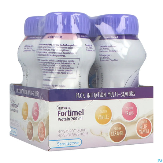 Fortimel Protein Multisaveurs 200 mL Boite de 4