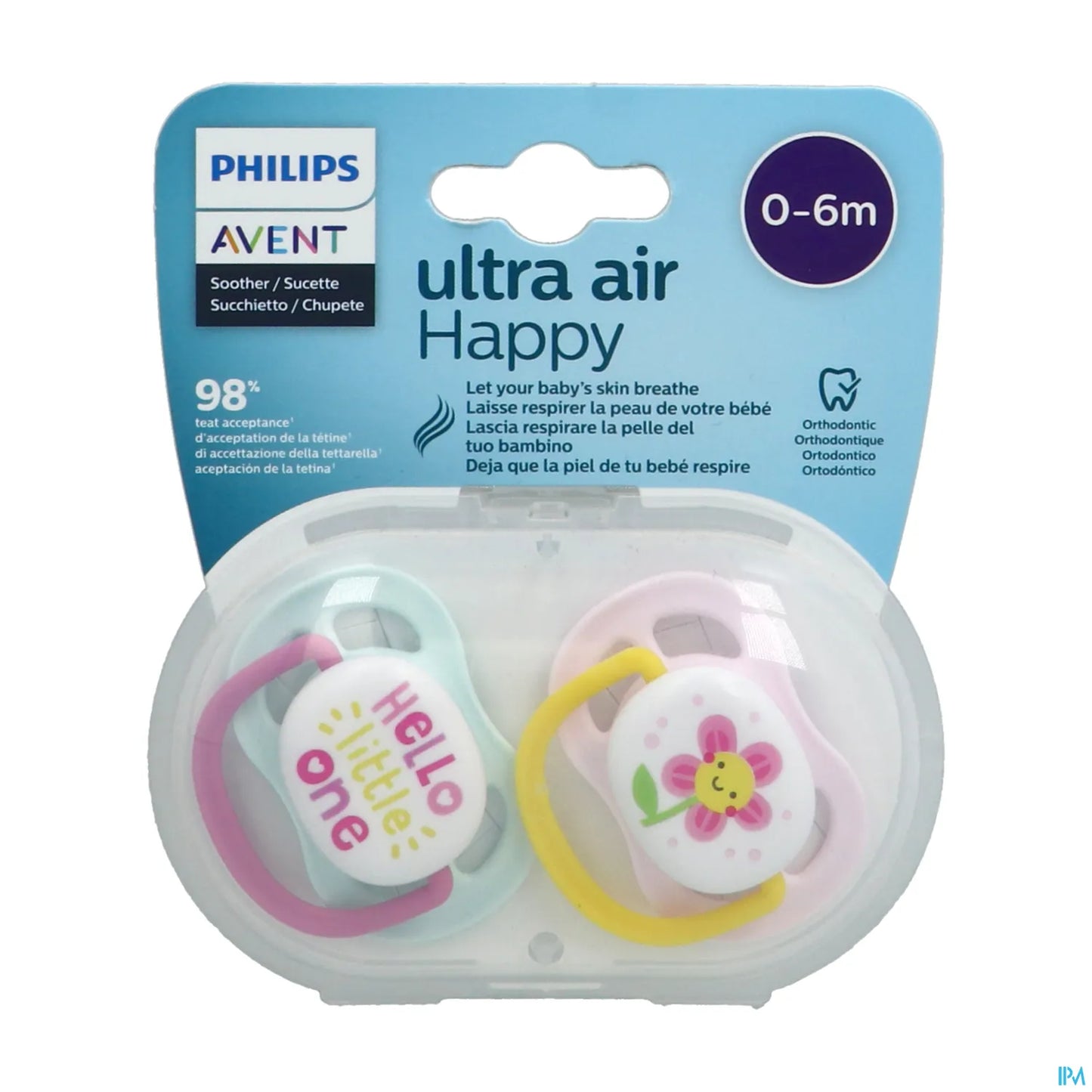 Sucette Ultra Air 0-6 Mois Mixte Love Mama