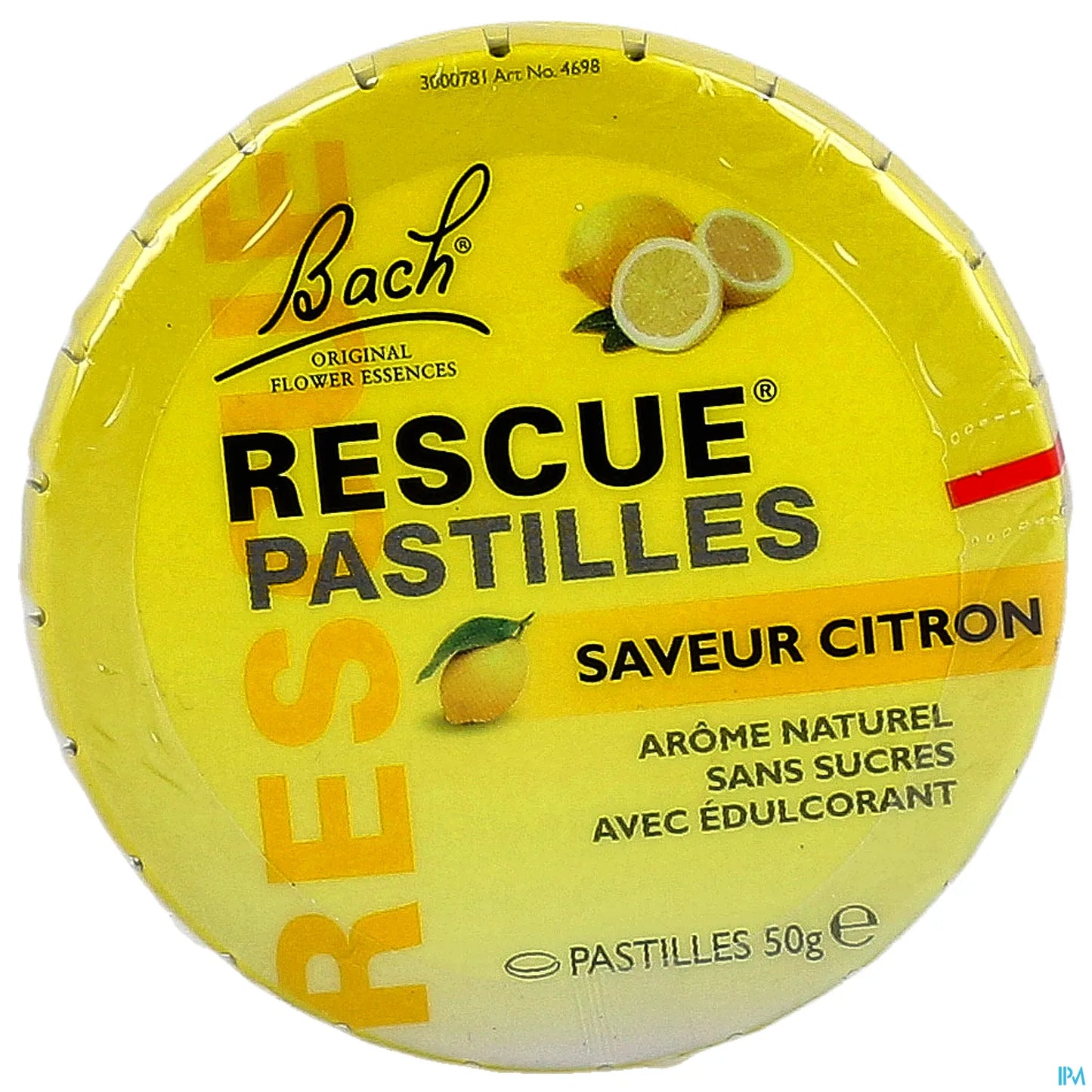 Fleurs de Bach Rescue Citron Pastilles 50 g