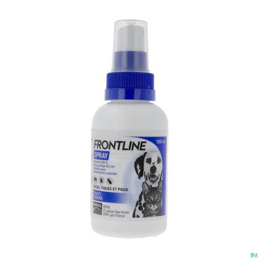 Merial Frontline Flea and Tick Spray 100 ml