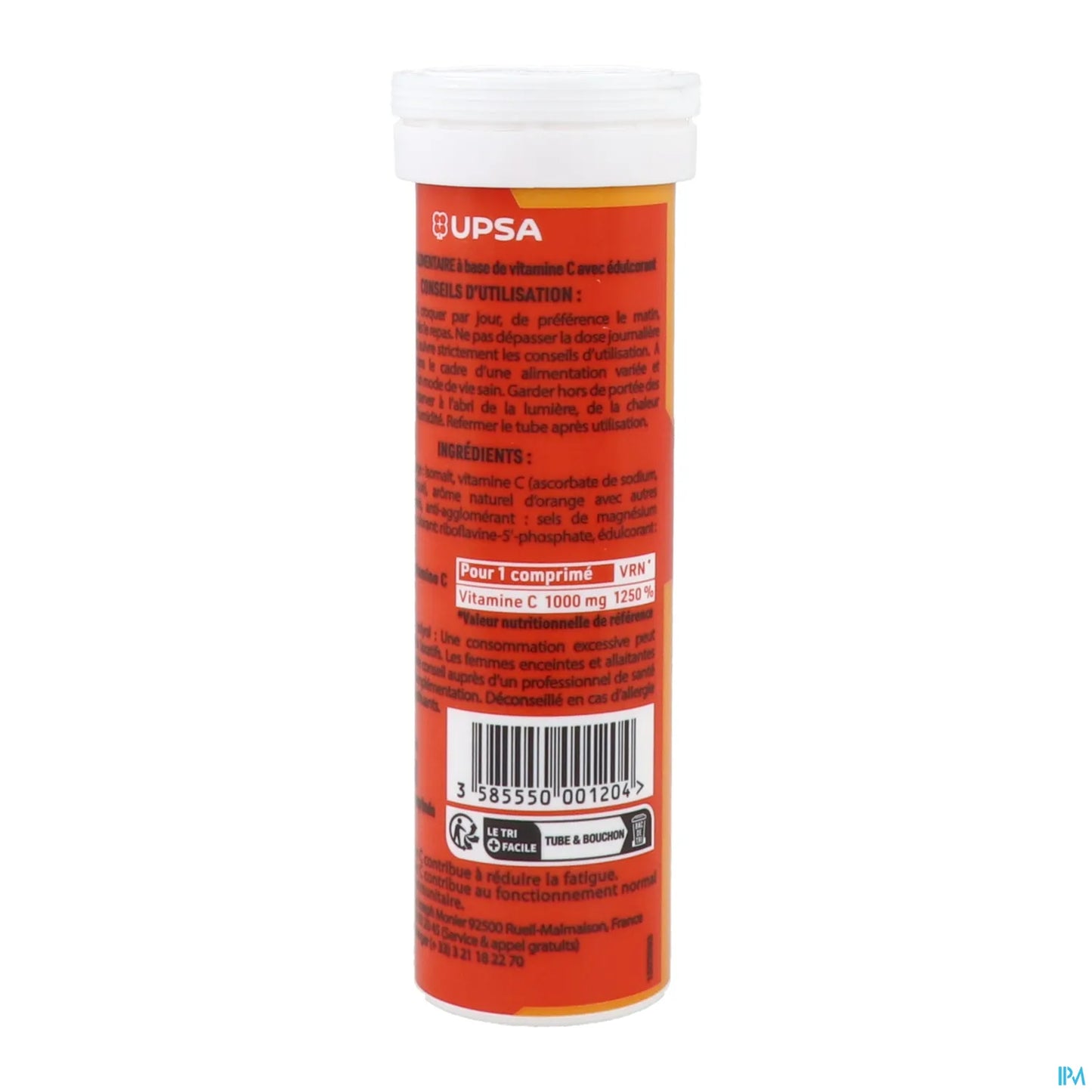 Vitamine C 1000 mg 15 Comprimés à Croquer