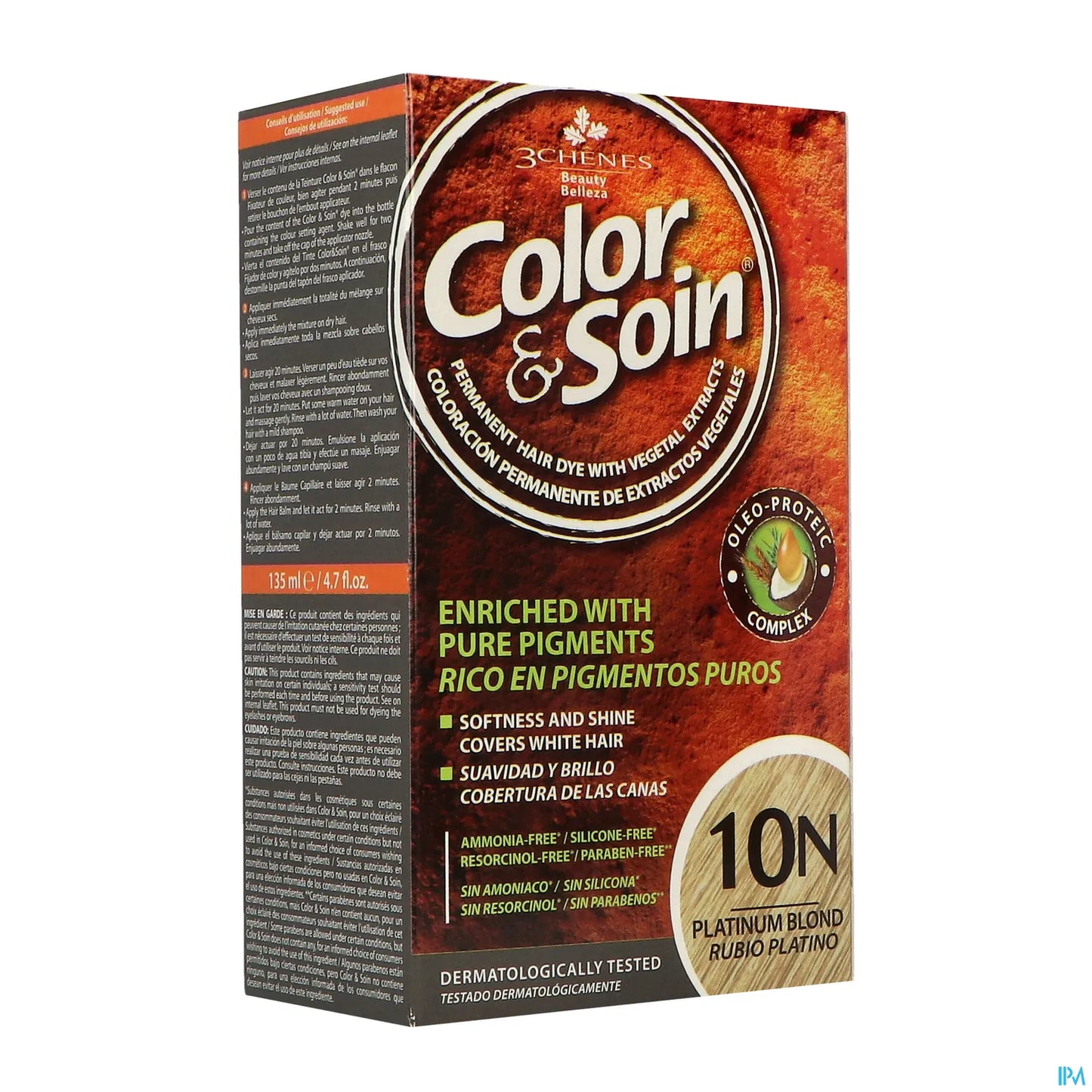 Color Soin Blond Platine 10N