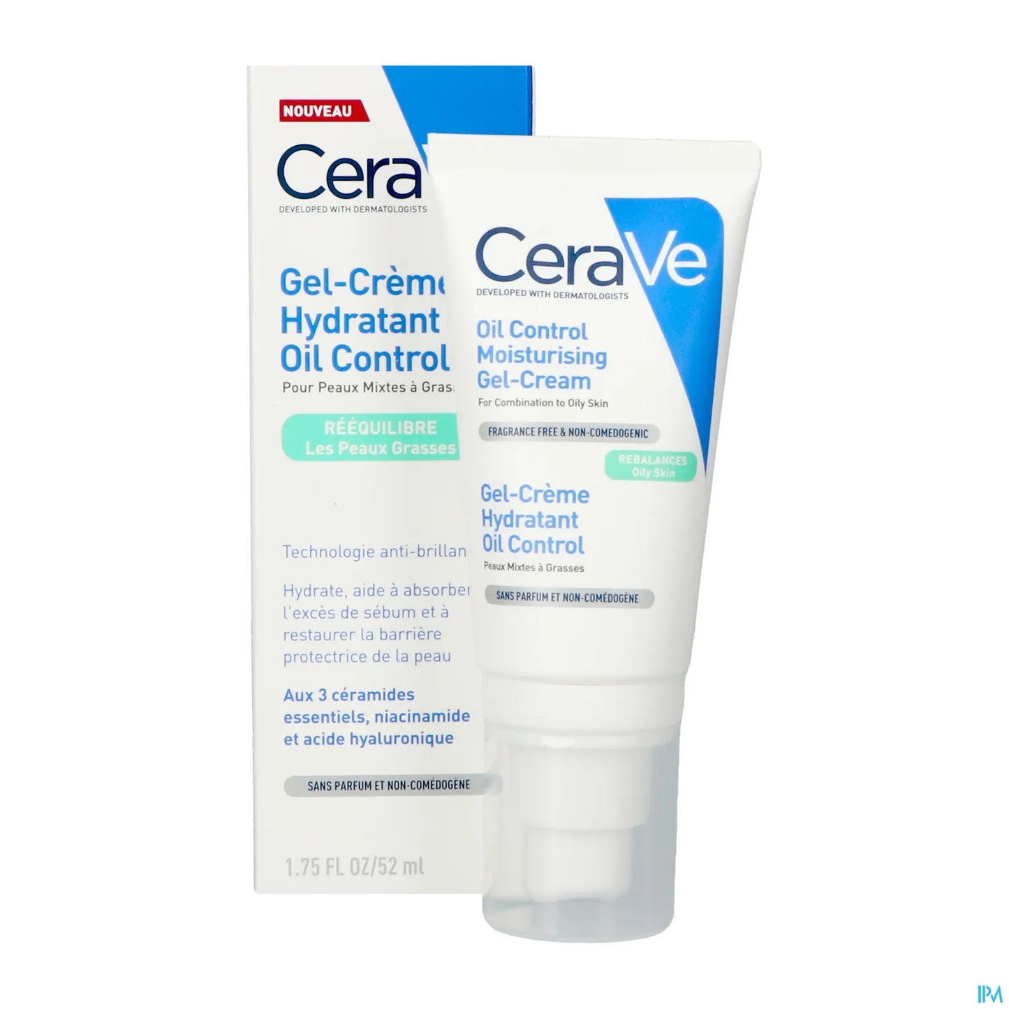 Gel-Crème Hydratant Contrôle de l'Huile 52ml