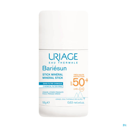 Bariesun Stick Minéral Indice de Protection 50+ 18 g