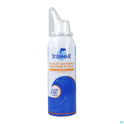 Spray all'acqua di mare arricchito con rame per naso soggetto a raffreddore 100 ml
