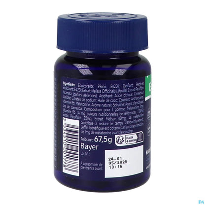 Euphytose Nuit Gommes Myrtille - 30 Gommes