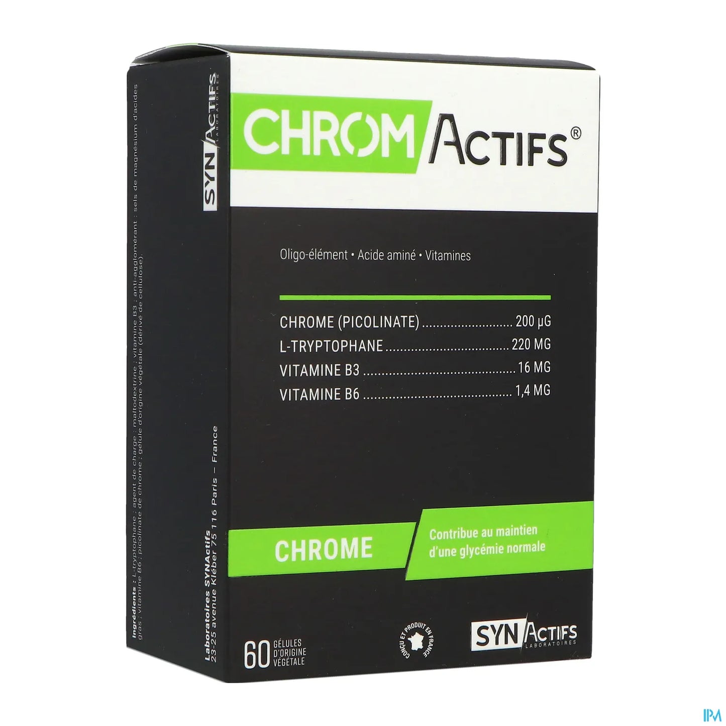 Synactifs Chrom-Actifs 60 Gélules