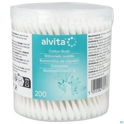 Coton-Tige Bout-Net Papier Boîte de 60