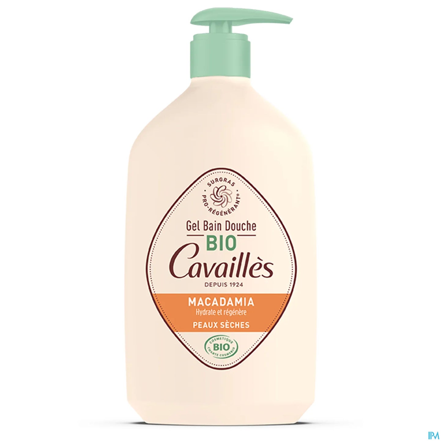 Rogé Cavaillès Gel Bain Douche Macadamia Bio Peaux Sèches 400ml