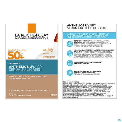 La Roche Posay Anthelios UVair Solaire Teinté Medium SPF50+ 50 mL