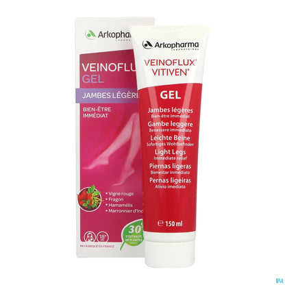 Arkopharma Veinoflux Gel Jambes Légères 150 mL