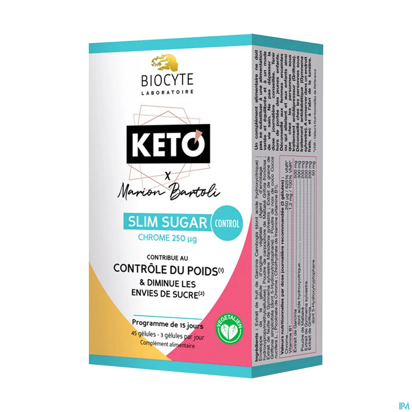 Keto Slim Sugar Control 45 Capsules