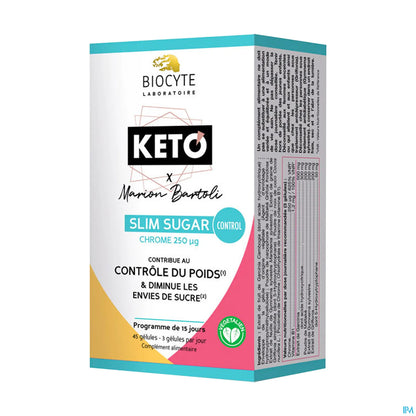 Keto Slim Sugar Control 45 Capsules