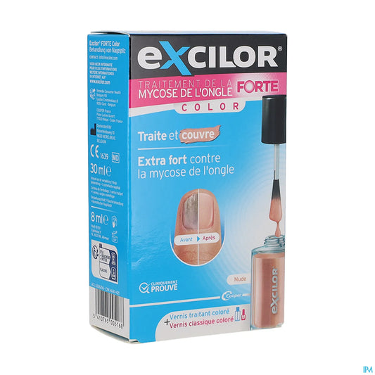 Forte Color Traitement de la Mycose de l'Ongle Nude 30ml + 8ml
