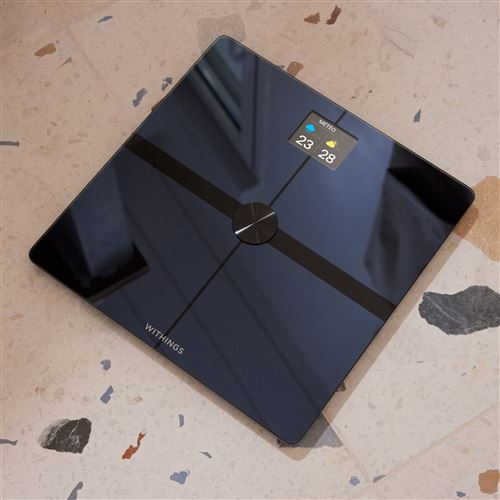 Body Pèse-Personne Smart Black Composition Corporelle Avancée Wi-Fi