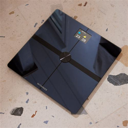 Body Pèse-Personne Smart Black Composition Corporelle Avancée Wi-Fi