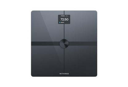 Body Pèse-Personne Smart Black Composition Corporelle Avancée Wi-Fi