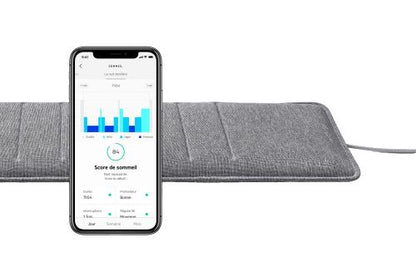 Sleep Analyzer Capteur de Sommeil Sous-Matelas Gris