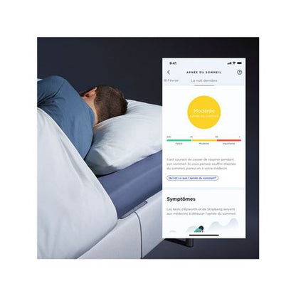 Sleep Analyzer Capteur de Sommeil Sous-Matelas Gris