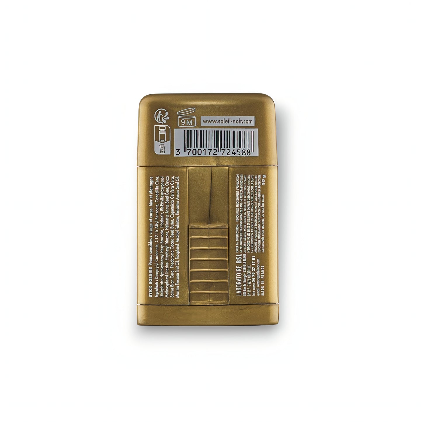 Stick Solaire Peaux Sensibles SPF50+ Très Haute Protection 10g