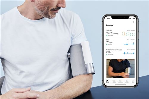 BPM Core Moniteur Intelligent de Tension Artérielle Avec ECG et Stéthoscope Numérique