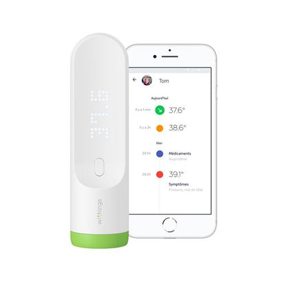Thermo Thermomètre Blanc et Vert
