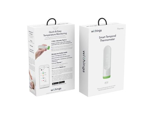 Thermo Thermomètre Blanc et Vert